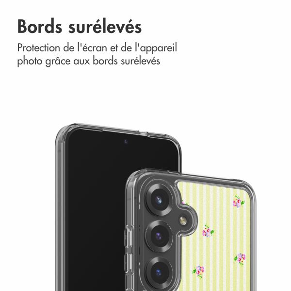 imoshion Coque Design Samsung Galaxy S25 - Garden Stripes