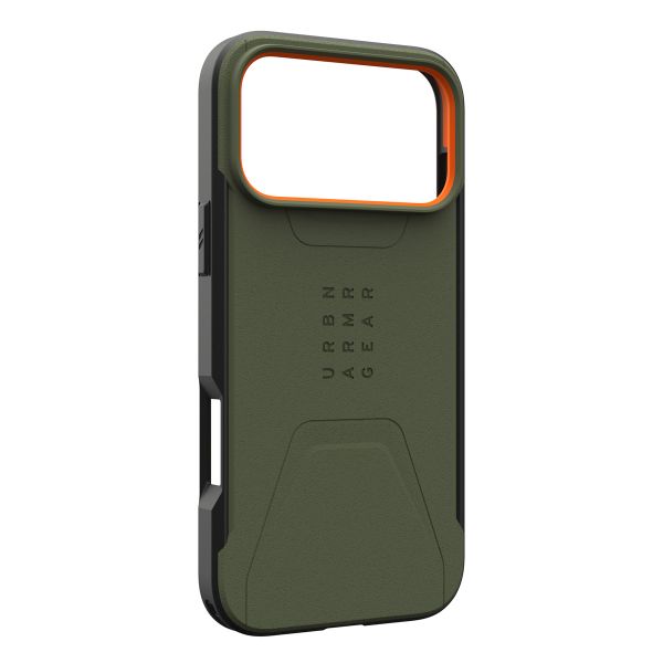 UAG Coque Civilian MagSafe Apple iPhone 17 Pro Max - Olive Orange