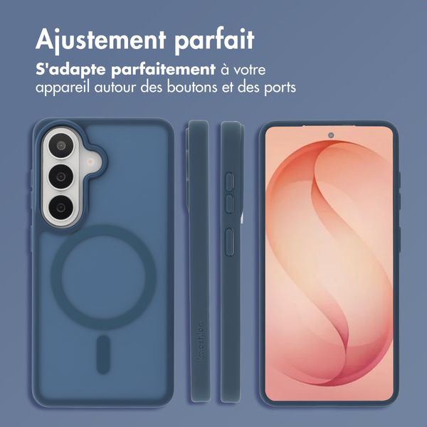 imoshion Coque Color Guard avec MagSafe Samsung Galaxy S26 Plus - Bleu foncé