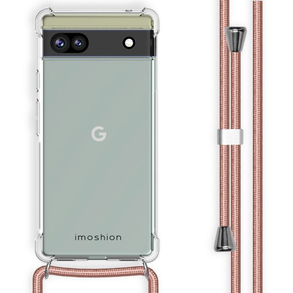 imoshion Coque avec dragonne Google Pixel 6a - Rose Doré