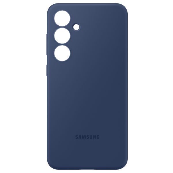 Samsung Original Coque en silicone Samsung Galaxy S24 FE - Bleu