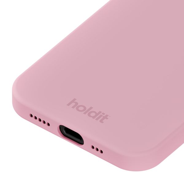 Holdit Coque Silicone iPhone 16e - Rose