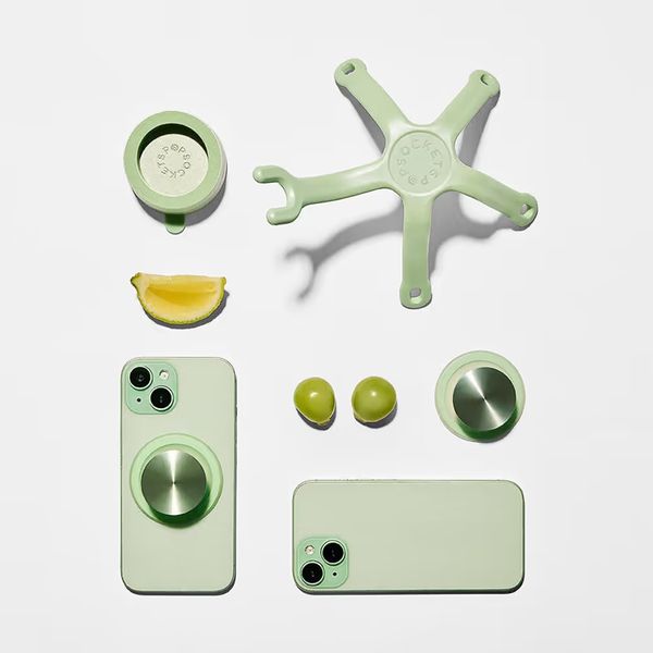 PopSockets PopGrip MagSafe Round - Honeydew