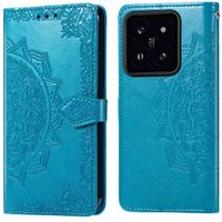 imoshion Etui de téléphone portefeuille Mandala Xiaomi 14T - Turquoise