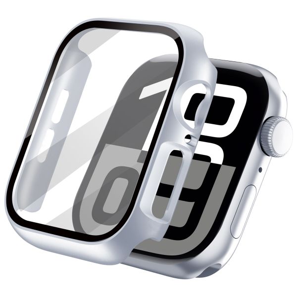 imoshion Coque rigide complète voor Apple Watch Series 10 - 46 mm - Argent