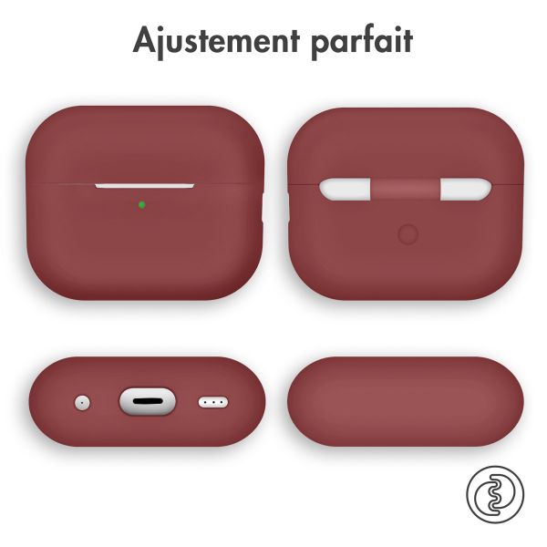 imoshion Coque en silicone AirPods Pro 2 - Rouge foncé