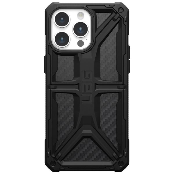 UAG Coque Monarch iPhone 15 Pro Max - Carbon Fiber