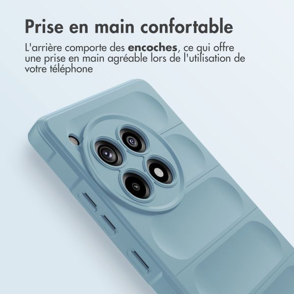 imoshion Coque arrière EasyGrip OnePlus 12R - Bleu clair