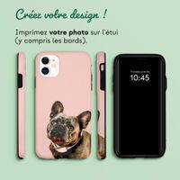 Concevez votre propre coque Tough Apple iPhone 11 - Blanc