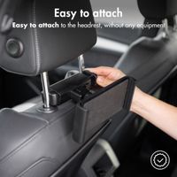 imoshion Support de tablette pour voiture - Réglable - Appui-tête - Noir