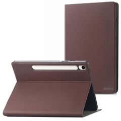 Accezz Housse Classic Tablet Stand Samsung Galaxy Tab S9 11.0 pouces / Tab S10 FE / S9 FE 10.9 pouces - Marron