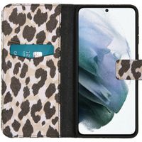 imoshion Coque silicone design Galaxy S21 - Golden Leopard