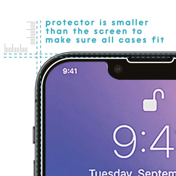imoshion Protection d'écran Film 3pack Apple iPhone 13 Mini