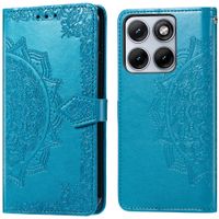 imoshion Etui de télephone Mandala Motorola Edge 70 Fusion - Turquoise
