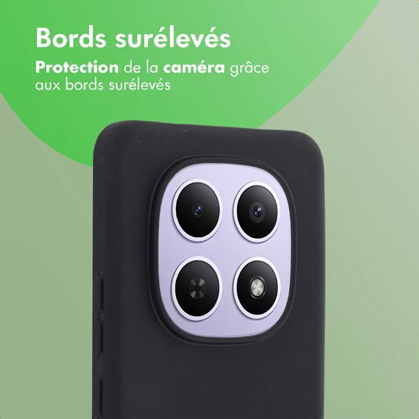 imoshion Coque Couleur Xiaomi Redmi Note 15 Pro (4G) - Noir