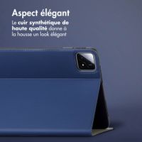 Accezz Housse Classic Tablet Stand Xiaomi Pad 6S Pro 12.4 - Bleu foncé