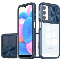 imoshion Coque arrière Camslider pour Samsung Galaxy A25 (5G) - Bleu foncé