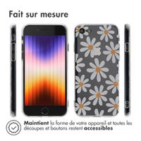 imoshion Coque Design Apple iPhone SE (2022 / 2020) / 8 / 7 - Daisy Flower