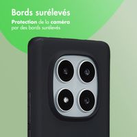 imoshion Coque Couleur Xiaomi Poco X7 - Noir