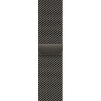 Apple ﻿Bracelet à boucle Milanais Apple Watch Series 1-9 / SE - 38/40/41 mm / Series 10 - 42 mm - Graphite