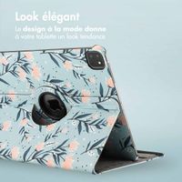 imoshion Coque tablette Design rotatif à 360° Apple iPad Pro 13 (2025) M5 / (2024) M4 - Flowers