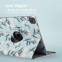 imoshion Coque tablette Design rotatif à 360° iPad Pro 13 (2024) M4 - Flowers