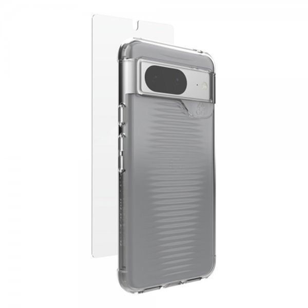 ZAGG Coque Luxe + Protection d'écran Google Pixel 8 - Clear