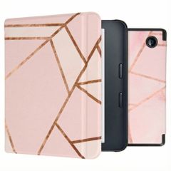 imoshion Design Slim Hard Sleepcover avec support Kobo Libra 2 / Tolino Vision 6 - Pink Graphic