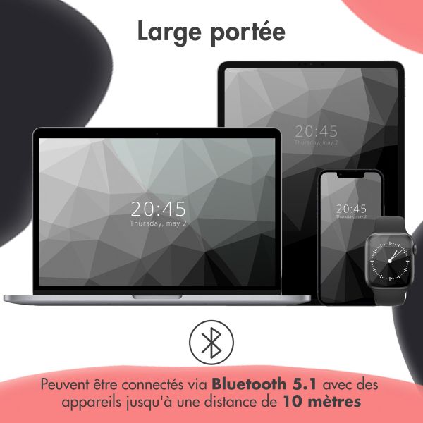 imoshion Casque sans fil pour enfants Dino LED Light - Limiteur de décibels - Avec câble AUX - Black / Red