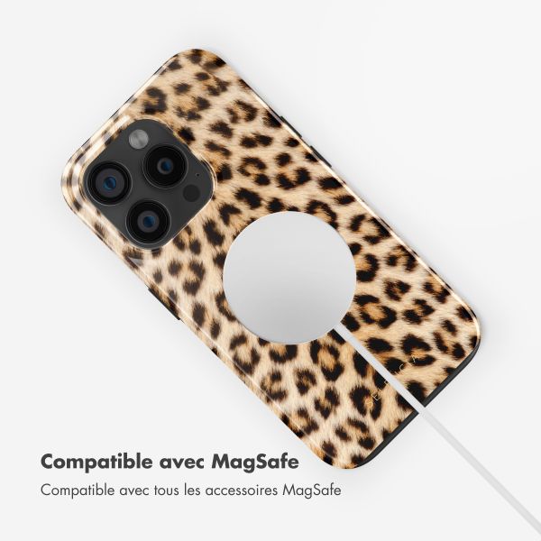 Selencia Coque arrière Vivid avec MagSafe Apple iPhone 15 Pro - Wild Leo