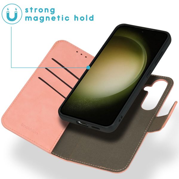 imoshion Etui de télephone luxe 2-en-1 amovible Samsung Galaxy S24 - Rose