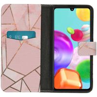 imoshion Coque silicone design Samsung Galaxy A41 - Pink Graphic