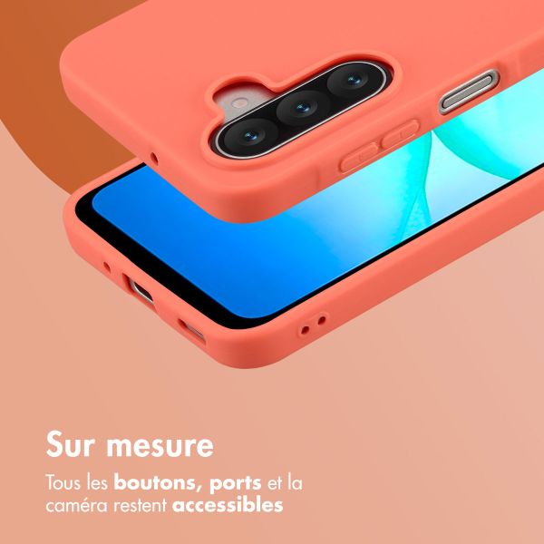 imoshion Coque Couleur Samsung Galaxy A17 - Apricot Crush Orange