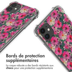 imoshion Coque Design avec cordon Apple iPhone 11 - Flower Water