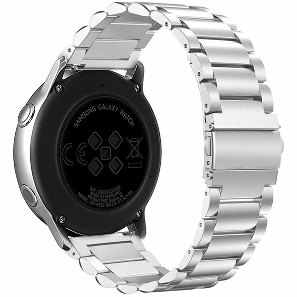 imoshion Bracelet en acier Galaxy Watch 40/42mm / Active 2 40/44mm / Watch 3 41mm - Argent 