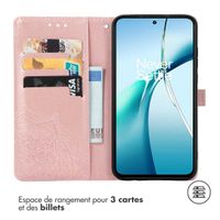 imoshion Etui de télephone Mandala Oppo Reno 13 - Rose Doré