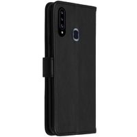 imoshion Étui de télephone portefeuille de luxe Samsung Galaxy A20s - Noir