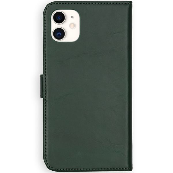 Selencia Étui portefeuille en cuir véritable Apple iPhone 11 - Vert
