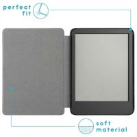 imoshion Étui de liseuse portefeuille Slim Hard Amazon Kindle (2024) / Amazon Kindle (2022) 11th gen - Rose Doré