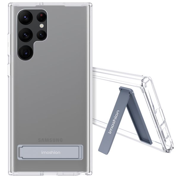 imoshion ﻿Coque Stand Samsung Galaxy S22 Ultra - Transparent