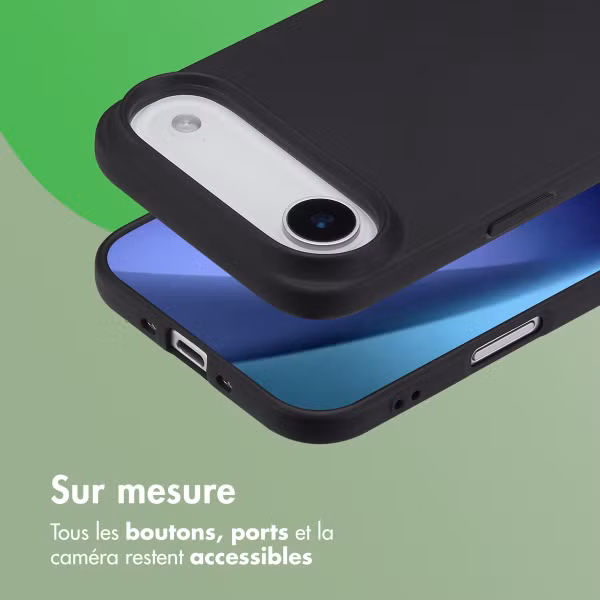 imoshion Coque Couleur Apple iPhone Air - Noir