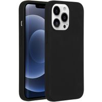 Accezz Coque Liquid Silicone iPhone 13 Pro - Noir