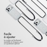 imoshion Coque MagSafe avec cordon amovible Apple iPhone 17 Pro Max - Transparent