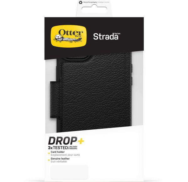 OtterBox Étui de téléphone Strada iPhone 14 Plus - Noir