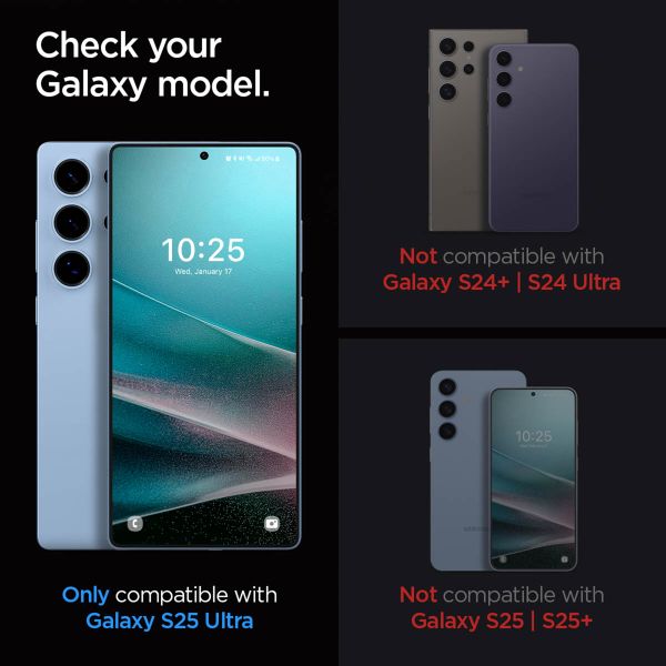 Spigen Protection d'écran en verre trempé GLAStR Privacy Applicator Samsung Galaxy S25 Ultra