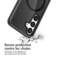 imoshion Coque Pailletée avec MagSafe Samsung Galaxy S25 Plus - Noir