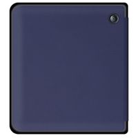 imoshion ﻿Slim Hard Sleepcover avec support Kobo Libra H2O - Bleu foncé