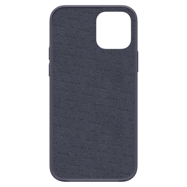 Valenta Coque en cuir Luxe iPhone 12 (Pro) - Violet