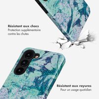 Selencia Coque arrière Vivid Samsung Galaxy S23 - Fresh Paint Green