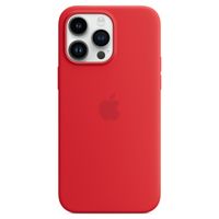 Apple Coque en silicone MagSafe Apple iPhone 14 Pro Max - Rouge